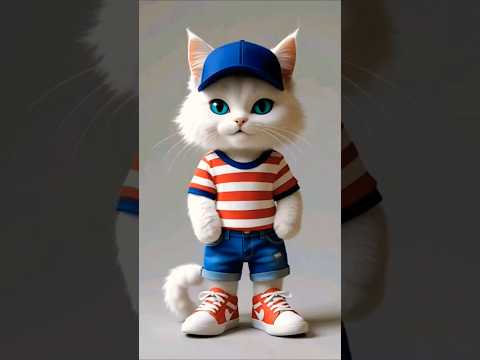 cute cat dance 😻💕🫶 #catdance #catshorts #cutecat #dudidudidam #funnycat