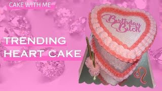 Trending Heart Cake