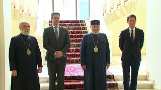 Եվրախորհրդարանի պատգամավոր Ֆրանսուա-Քսավիե Բելամիին ընդունել է Ամենայն հայոց հայրապետը