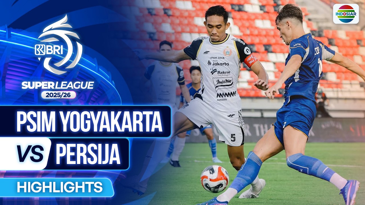 PSIM Yogyakarta vs Persija Jakarta Highlights