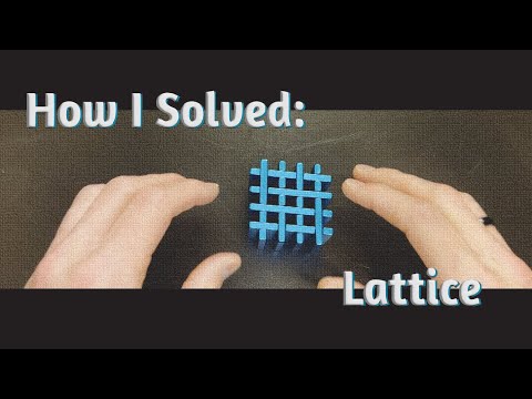 How I Solved The Lattice?  Making a simple task of this complex puzzle.