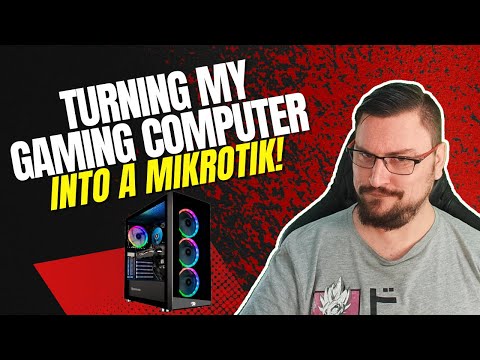 🌩️Turning my gaming computer into a MikroTik with RoSv7
