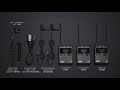 Video Review of the Godox WMicS1 UHF Wireless Microphone System 2 w/2x Omni Lavalier Mic (514-596)