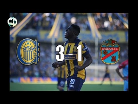 Rosario Central 3 Vs Arsenal 1 - Campeonato Primera División 2014 - 8va Fecha