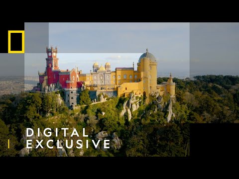 Pena Palace Architecture Tour | Europe From Above: Season 3 | National Geographic UK