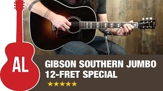 Video thumbnail for 2015 Gibson Southern Jumbo 12-fret Special by Acoustic Letter
