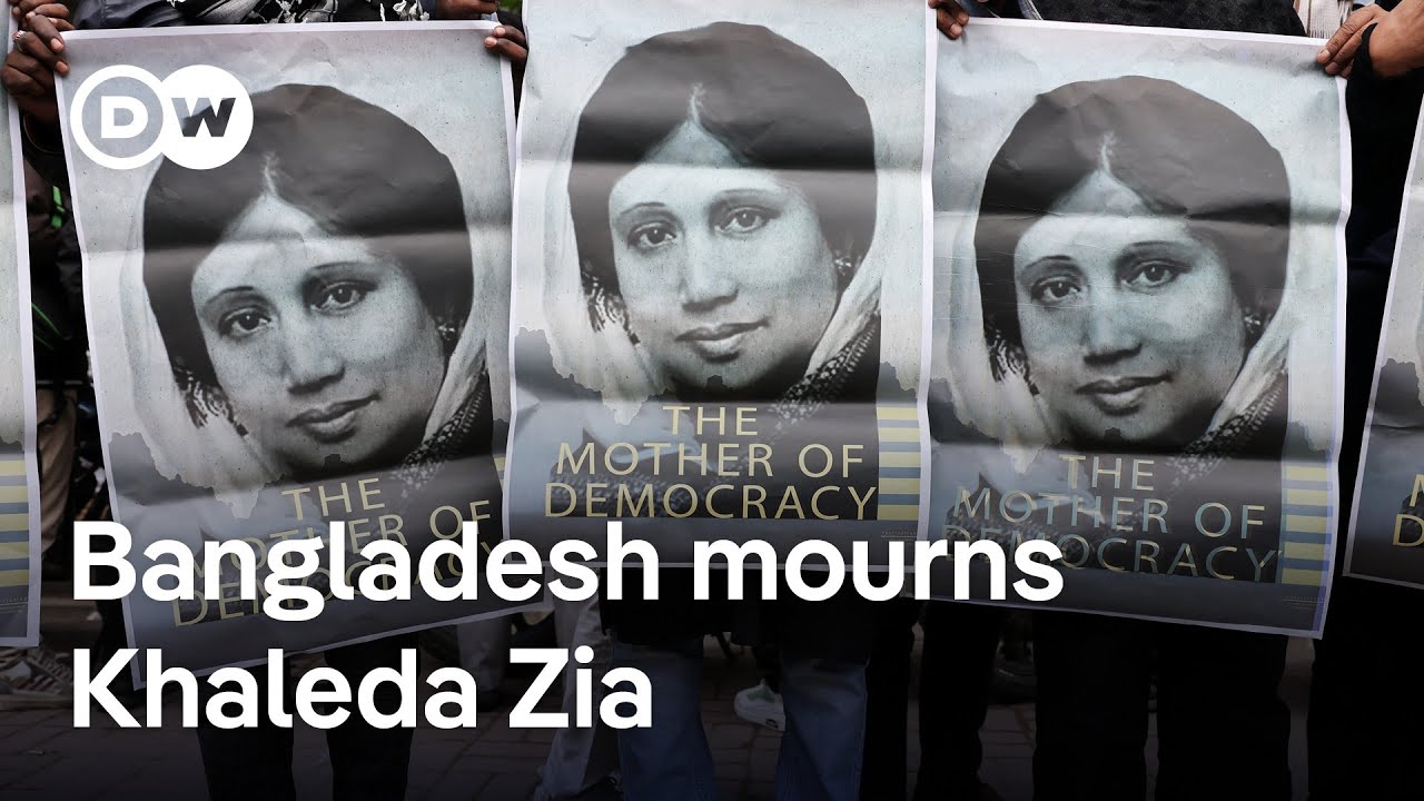 Bangladesh declares three days of mourning for death of its first female prime minister | DW News