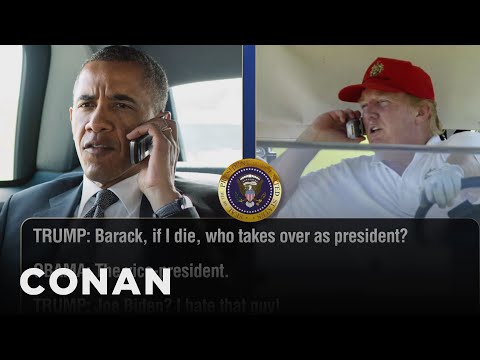 Trump Calls Obama To Ask About The Line Of Succession | CONAN on TBS