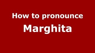 How to pronounce Marghita
