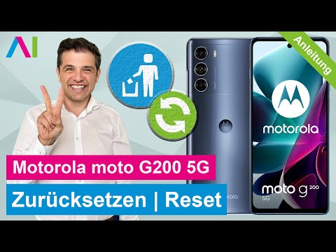 Motorola moto g200 5G - Zurücksetzen | Reset • 📱 • 🅧 • ⏬ • Anleitung | Tutorial