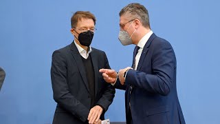 Livestream: Gesundheitsminister Karl Lauterbach und RKI-Chef Wieler informieren über Corona-Lage