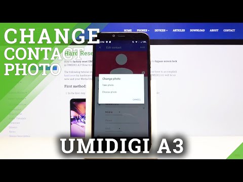 How to Add Photo to Contact on UMIDIGI A3 – Personalize Contacts