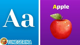 ABC Song with Animals | Fun Songs for Kids and Toddlers | Nursery Music @tunegerina