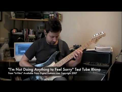 Joe Pinnavaia - Test Tube Rhino - I'm Not Doing Anything to Feel Sorry - Live