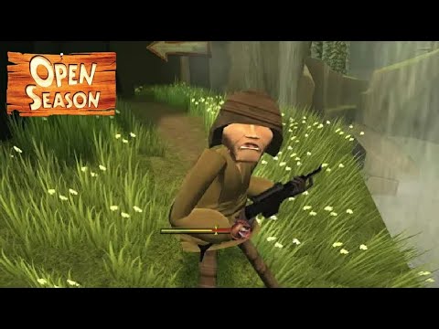 Open Season Video Game Walkthrough Part 16 - Beaver Damage (1/2)