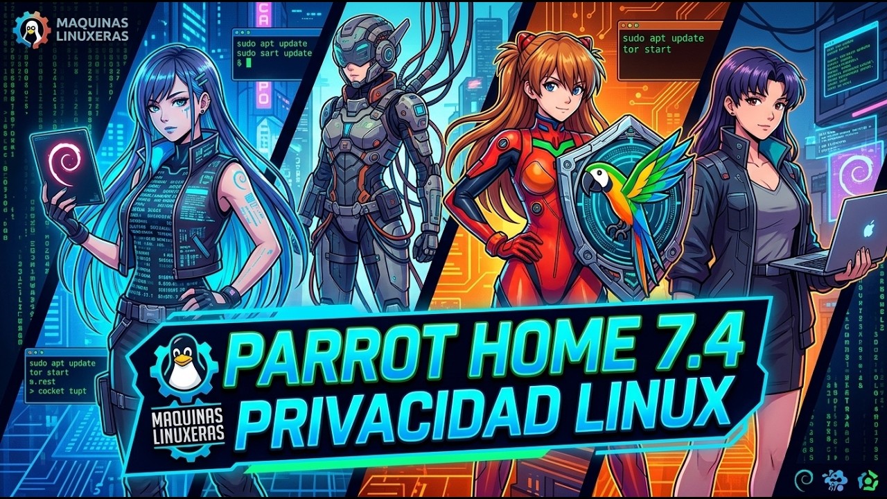 Parrot Home 7.4: La Mejor Alternativa a Debian para Tu Privacidad 🔒🐧