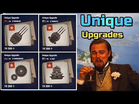 Unique Upgrades to get in World of Warships in 2024