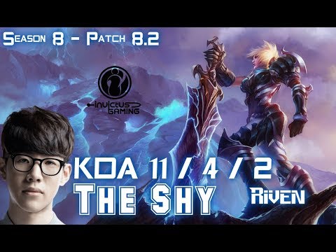 The Shy RIVEN vs GANGPLANK Top - Patch 8.2 KR Ranked