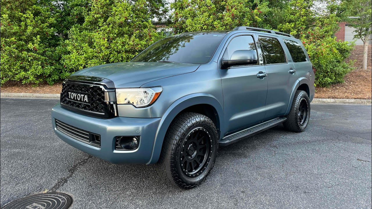 2011 Toyota Sequoia Platinum 4x4 - 190k 3M Satin ...
