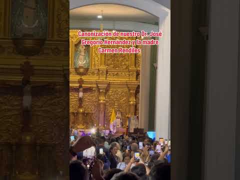 San José Gregorio Hernández y Santa Madre Carmen Rendiles #santos #josegregoriohernandez