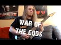 Amon Amarth - War of the Gods (HQ Guitar Cover ...