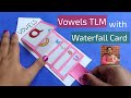 Vowels TLM with Waterfall card | Vowels TLM | English Vowels TLM for Primary School | TLM