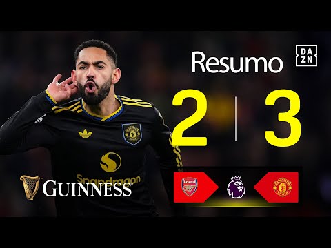 Resumo | Arsenal 2-3 Man United | Premier League 25/26