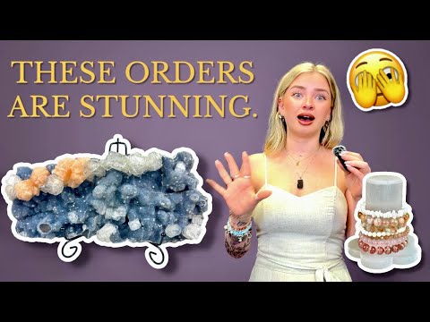 KENNAS CRYSTALS ORDER PACKING | EPISODE 6