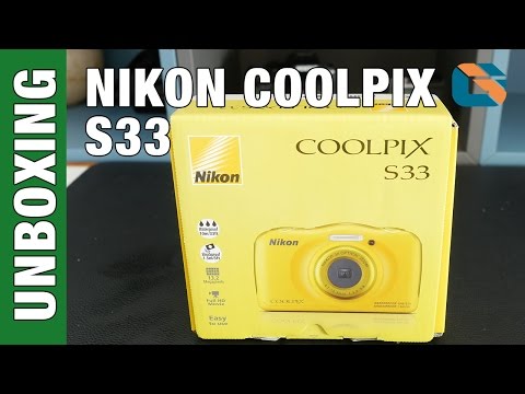 Nikon Coolpix S33 Unboxing & First Look #Nikon