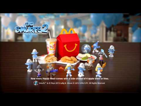 McDonald's Happy Meal - Smurfs