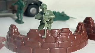 Army Men | Desktop Battles | Part 6 | A Toy Army Men Stop Motion