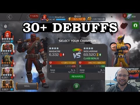 Masacre vs ROL Wolverine | Marvel Contest of Champions