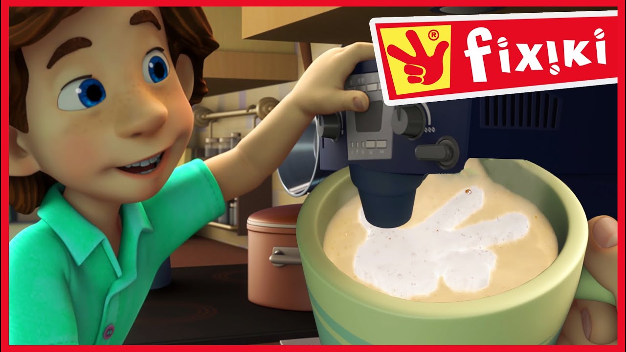 Desene cu Fixiki - Aparatul de cafea ☕️