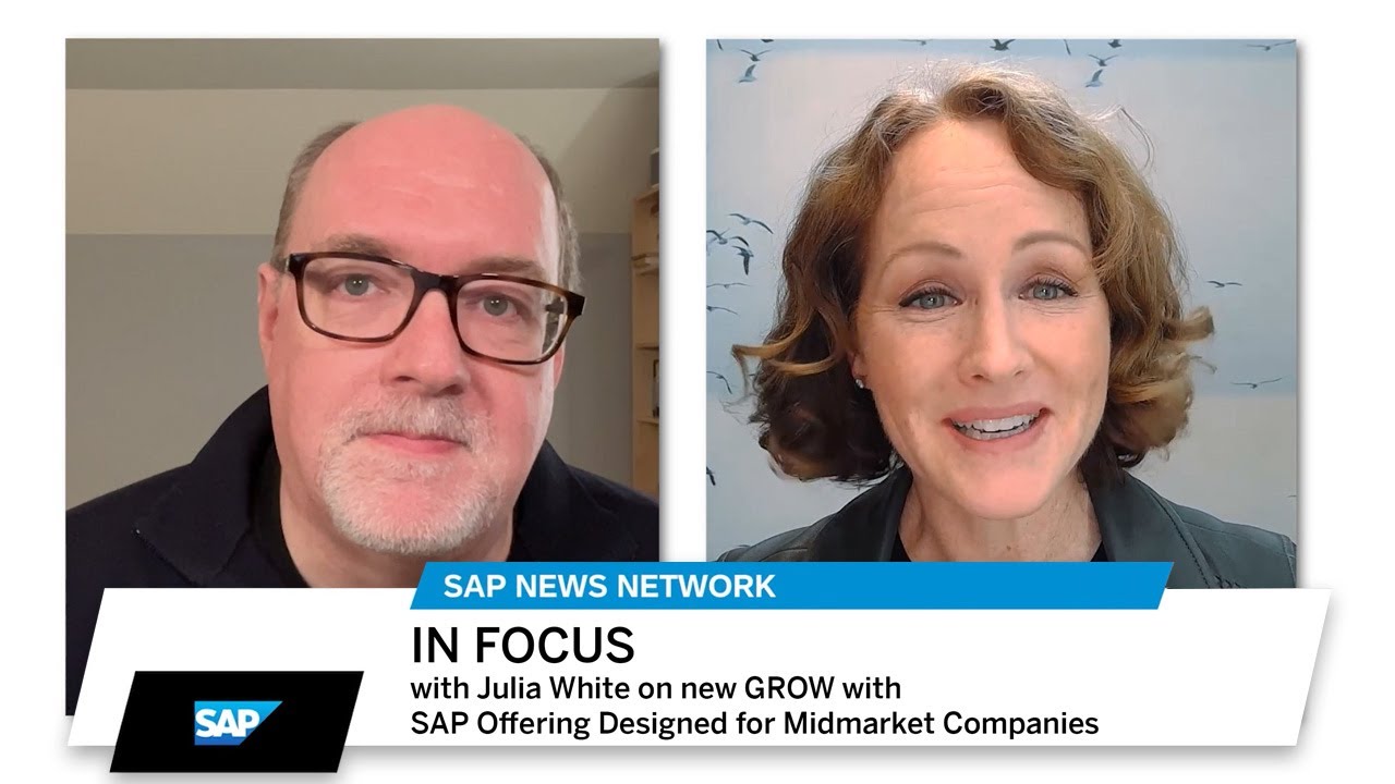 IN FOCUS with Julia White on new GROW with SAP ... - YouTube