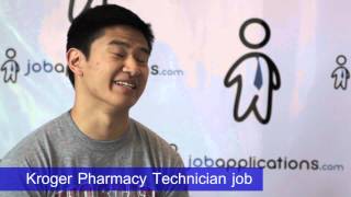 Kroger Interview - Pharmacy Technician