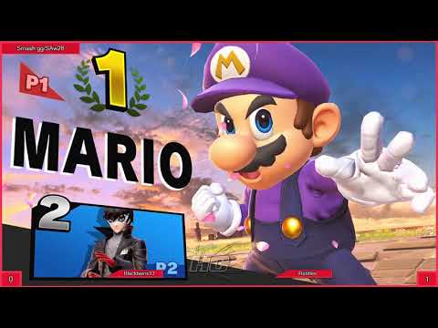 Smash Academy 28 WF Bo5 Blacktwins13 RoyMario vs Riddles Joker