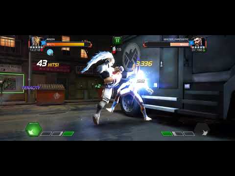 Marvel Contest of Champions AQ Map 5 Miniboss Takedown! 5* Aegon vs Mr Fantastic!!