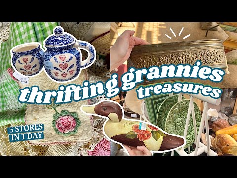 I BEAT HER TO IT! Thrifting Spring Decor 2026 + Styled Haul | Goodwill, Thrift Haul, Home Decor