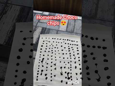 Home-made Chocolate Chips Recipe