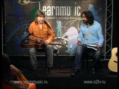Андрей Шепелев 7/8 - Learnmusic 01-03-2009 - игра на гитаре слайдом