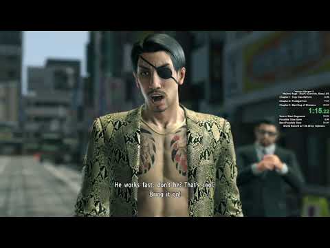 Yakuza Kiwami 2 Speedrun (Majima Saga Any% , Easy) in 10:21