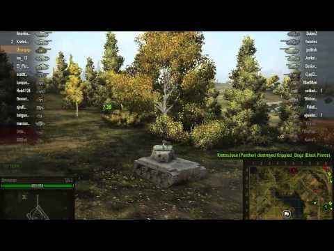 World of Tanks T25/2 Tier 7 Tank Destroyer match