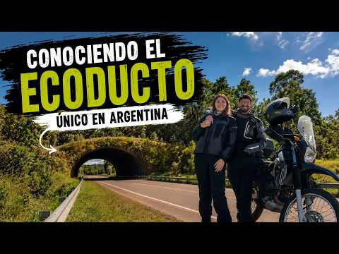 Conocimos el ecoducto -pasa fauna- único en Argentina