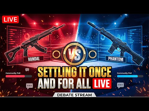 VANDAL VS PHANTOM 🏆 Settling the Debate as Omen | Valorant Ranked Live | @VinZ_1 #jett #neon