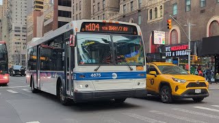 Manhattanville NG action on the M11 and M104