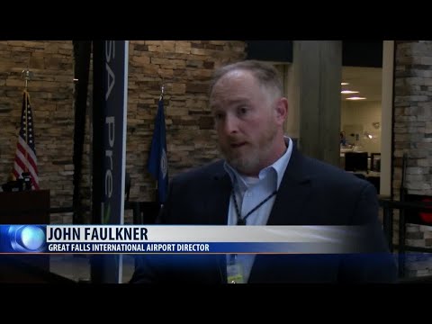 Great Falls airport reports massive drop in business