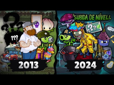 LA EVOLUCIÓN DE PVZ 2 (2013 - 2024)