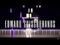 Danny Elfman Edward Scissorhands Main Theme Piano Cover DannyElfman EdwardScissorhands