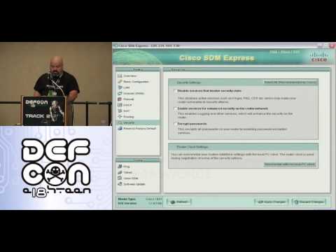 DEF CON 18 - Michael Schearer - SHODAN for Penetration Testers