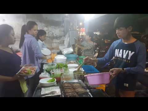 Buying Some Night Street Food And Morning Market - Cambodian Street Food